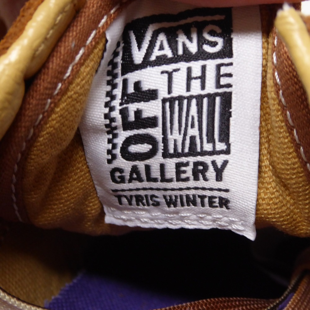 NEW Vans Women Shoes Brown Tyris Winter Off The Wall Gallery Camo Size 7.5 - Picture 9 of 11